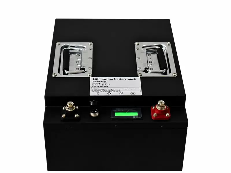 Pin xe điện 25,6V 100Ah LiFePO4 | 2560Wh, 5000 chu kỳ