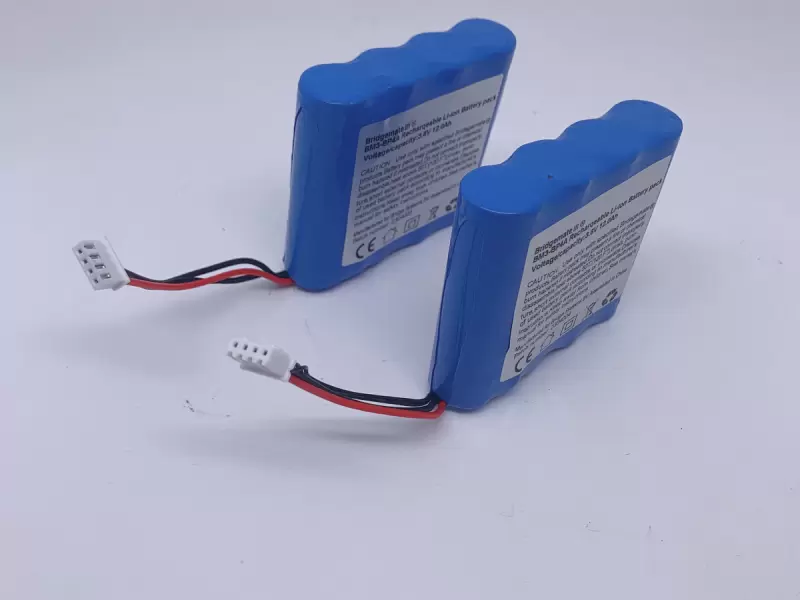 แบตเตอรี่ลิเธียมไออน 3.6V 12Ah 1S4P สำหรับอุปกรณ์ที่หนาวเย็นและขั้วรุนแรง