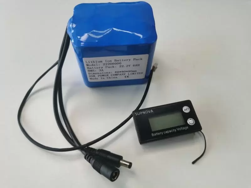 แบตเตอรี่ลิเธียมไออนขนาดกะทัดรัด 24V 6Ah พร้อมระบบคายประจุสูง