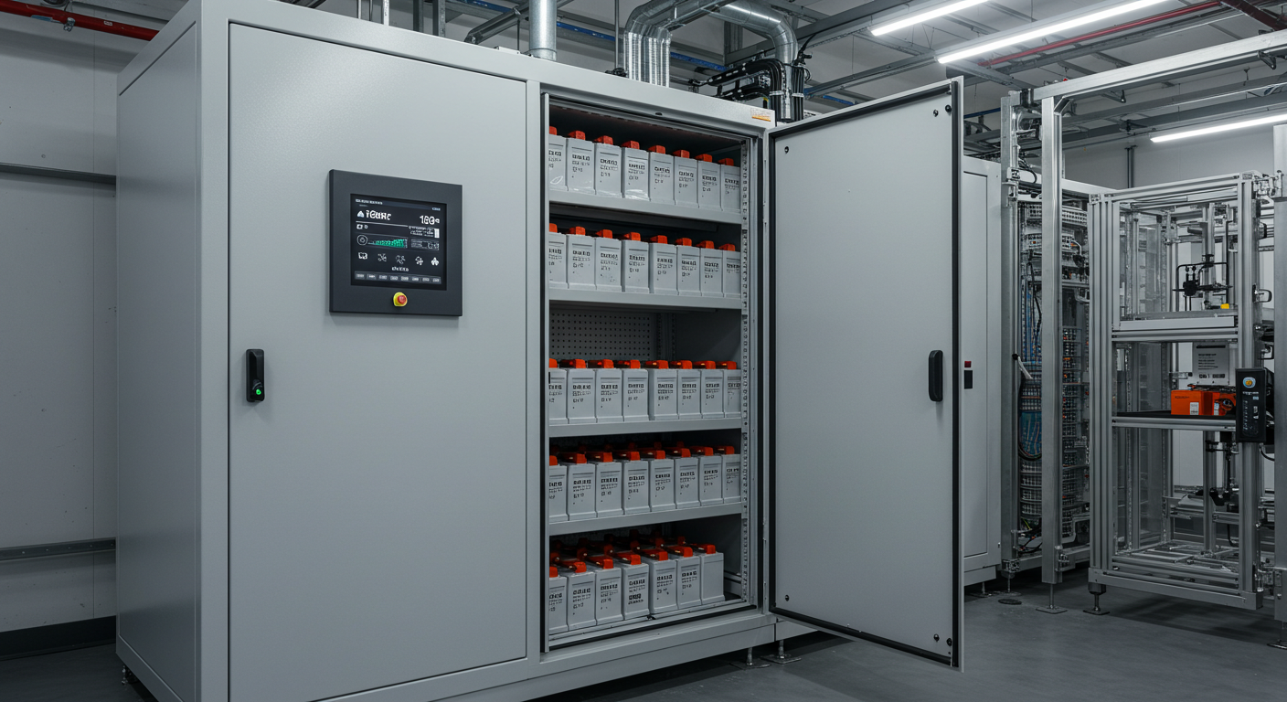 How to Store Li-ion Batteries for Reliability & Safety A dedicated battery cabinet with a built in digital monitoring system - How to Store Li-ion Batteries for Reliability & Safety