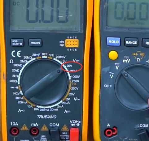 How to Use a Multimeter to Test Mobile Phone Battery Voltage Adjust for Scaled Multimeters - How to Use a Multimeter to Test Mobile Phone Battery Voltage