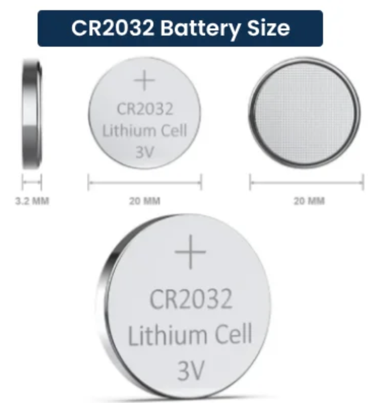 Batería CR2032 vs CR2025: ¿cuál es mejor? Tamaño de la batería CR2032 - Batería CR2032 vs CR2025: ¿cuál es mejor?